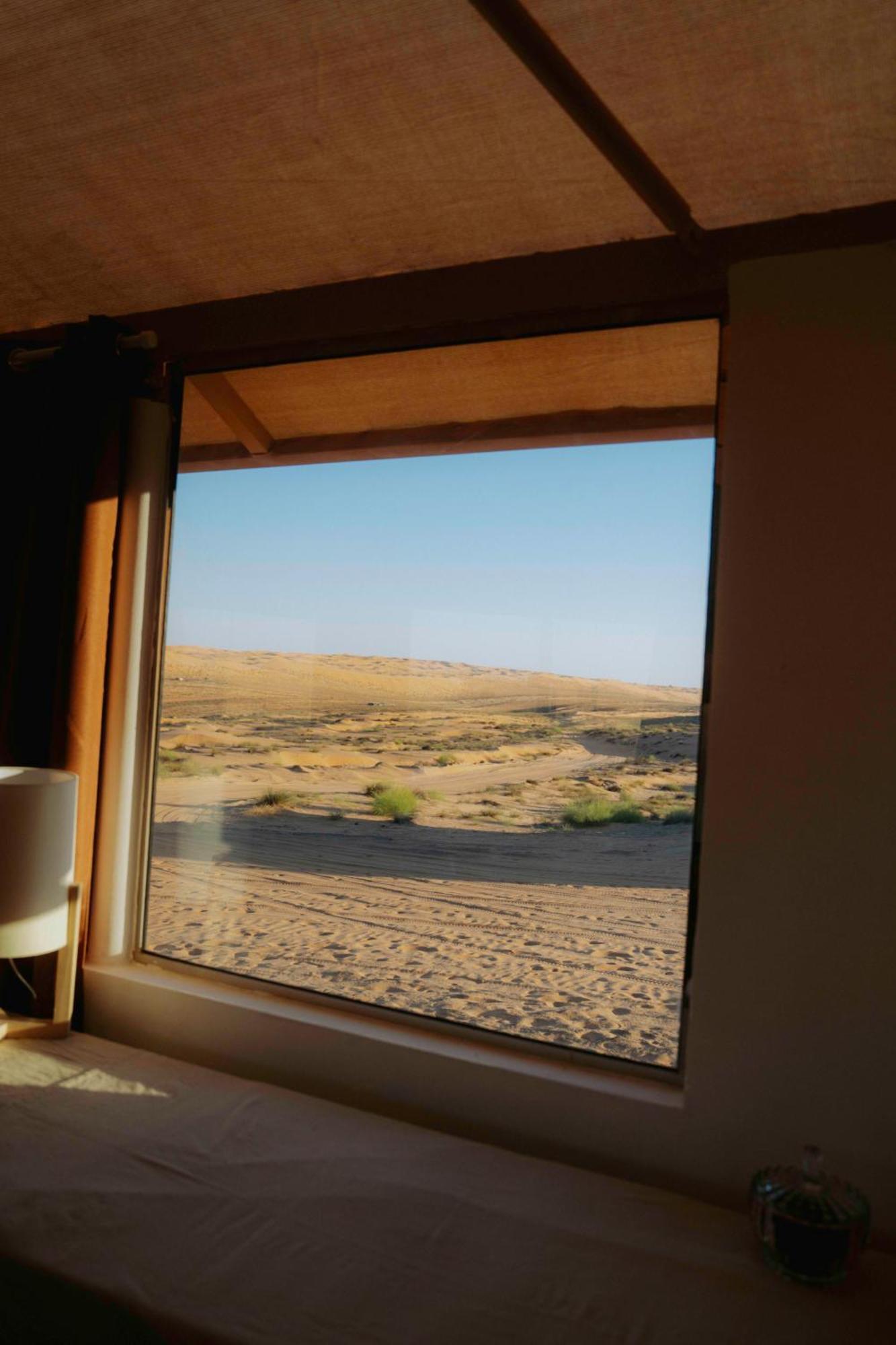 Silent Dunes Camp Ḩawīyah Exteriör bild